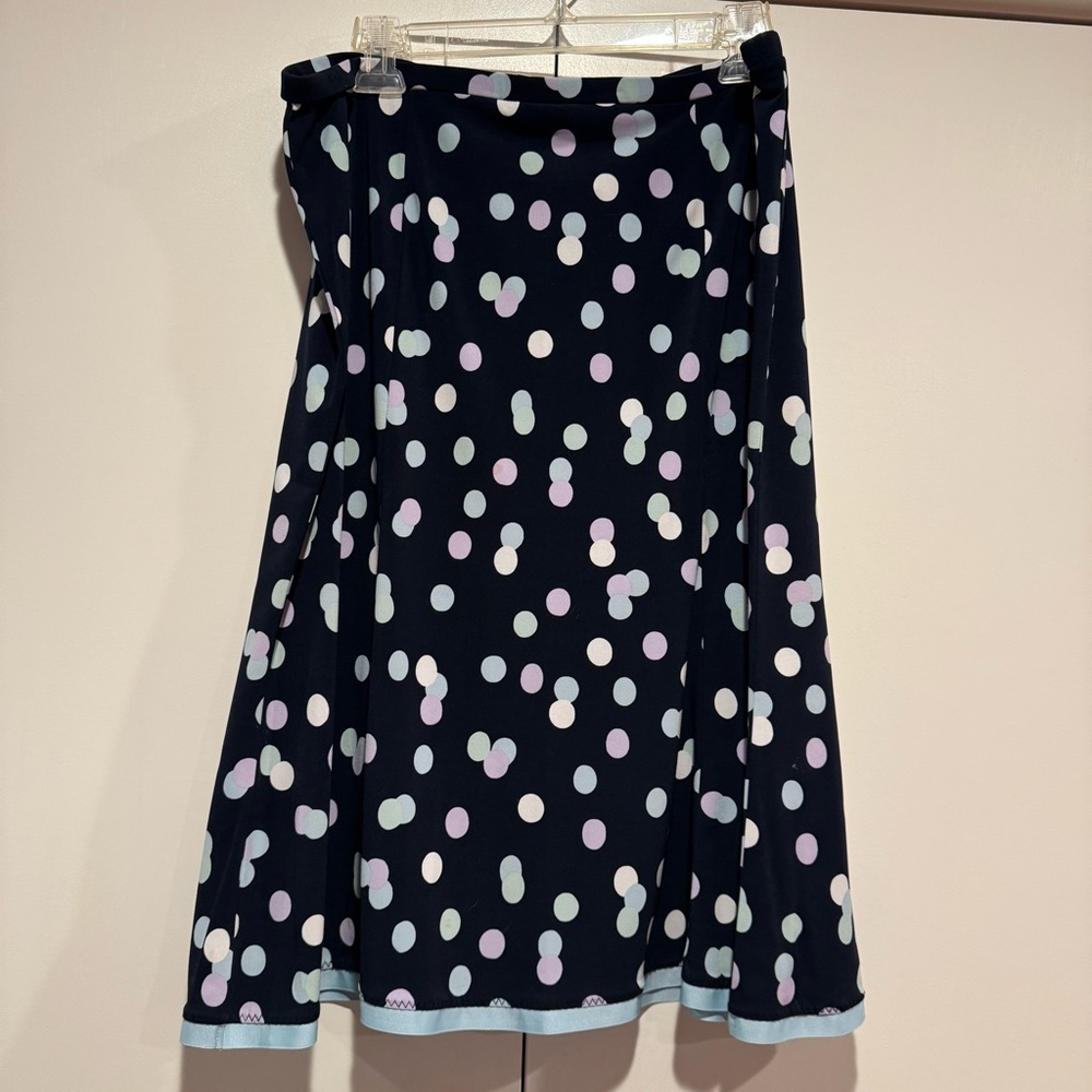 Women’s Size XL Polka Dot A-Line Skirt from Emma James